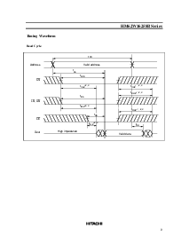 浏览型号HM62W16258BLTT-5SL的Datasheet PDF文件第9页