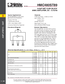 浏览型号HMC480ST89的Datasheet PDF文件第1页