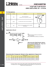 浏览型号HMC480ST89的Datasheet PDF文件第5页