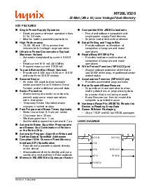 浏览型号HY29LV320BT-90I的Datasheet PDF文件第1页