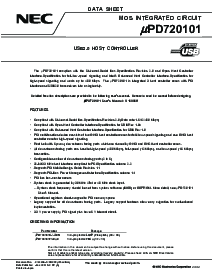 浏览型号UPD720101GJ-UEN的Datasheet PDF文件第1页