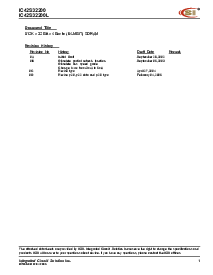 浏览型号IC42S32200/L-6B的Datasheet PDF文件第1页