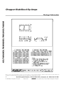 浏览型号ICL7650的Datasheet PDF文件第12页