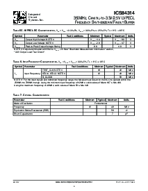 浏览型号ICS84314AY的Datasheet PDF文件第6页