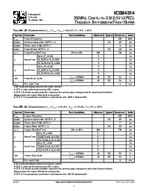 浏览型号ICS84314AY的Datasheet PDF文件第7页
