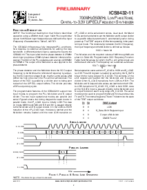 浏览型号ICS8432-11的Datasheet PDF文件第2页