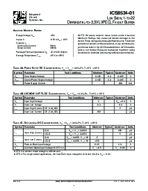 浏览型号ICS8534AY-01的Datasheet PDF文件第4页