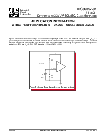 浏览型号ICS85357AG-01T的Datasheet PDF文件第7页