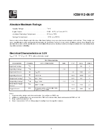 浏览型号ICS9112-06的Datasheet PDF文件第3页