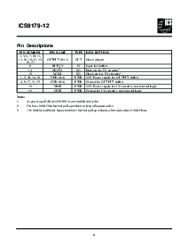 浏览型号ICS9179-12的Datasheet PDF文件第2页