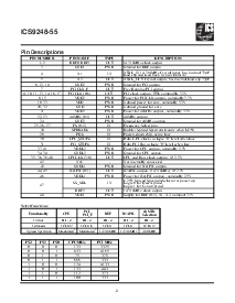 浏览型号ICS9248BF-55的Datasheet PDF文件第2页