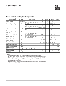浏览型号ICS93V857YG-025T的Datasheet PDF文件第4页
