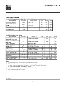 浏览型号ICS93V857的Datasheet PDF文件第5页