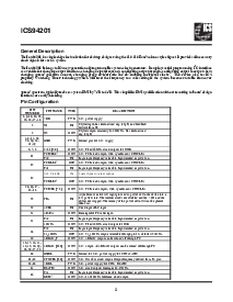 浏览型号ICS94201的Datasheet PDF文件第2页