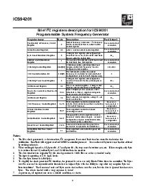 浏览型号ICS94201的Datasheet PDF文件第4页