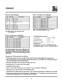 浏览型号ICS94201的Datasheet PDF文件第8页