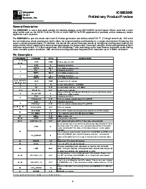 浏览型号ICS952001的Datasheet PDF文件第2页