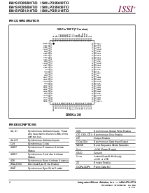 浏览型号IS61SPD25632T的Datasheet PDF文件第6页