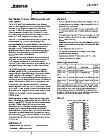 浏览型号ISL6227CAZ的Datasheet PDF文件第1页