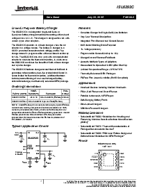 浏览型号ISL6292CCR3Z的Datasheet PDF文件第1页