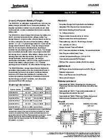 浏览型号ISL6298-2CR3Z的Datasheet PDF文件第1页
