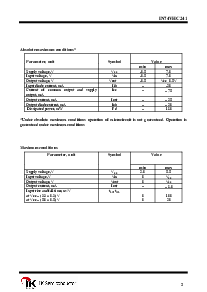 浏览型号IN74VHC241的Datasheet PDF文件第3页