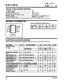 浏览型号IR3637ASPBF的Datasheet PDF文件第2页