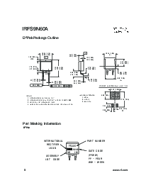 浏览型号IRFS9N60A的Datasheet PDF文件第8页