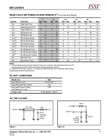 浏览型号IS61LV25616-8K的Datasheet PDF文件第5页