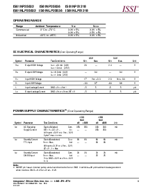 浏览型号IS61NP25632-133TQI的Datasheet PDF文件第9页
