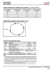 浏览型号IS61SP25618-150TQI的Datasheet PDF文件第6页