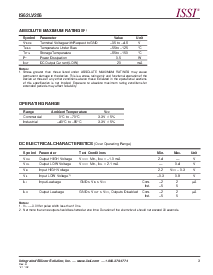浏览型号IS62LV256-70U的Datasheet PDF文件第3页