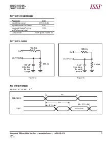 浏览型号IS65C1024AL-45TA3的Datasheet PDF文件第5页