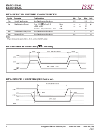 浏览型号IS65C1024AL-45TA3的Datasheet PDF文件第8页