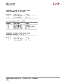 浏览型号IS65C1024AL-45TA3的Datasheet PDF文件第9页