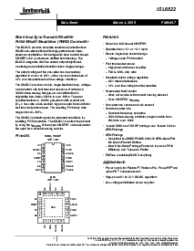 浏览型号ISL6522CB-T的Datasheet PDF文件第1页