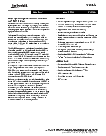 浏览型号ISL6539CA的Datasheet PDF文件第1页