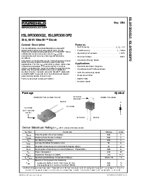 浏览型号ISL9R3060G2的Datasheet PDF文件第1页