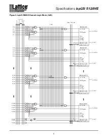 浏览型号ISPLSI5128VE-180LT128的Datasheet PDF文件第5页