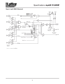 浏览型号ISPLSI5128VE-180LT128的Datasheet PDF文件第6页
