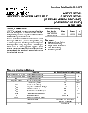 浏览型号JANTX2N6764的Datasheet PDF文件第1页