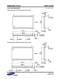 浏览型号KM684000BLTI-5L的Datasheet PDF文件第9页