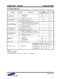 浏览型号K4S561633F-X的Datasheet PDF文件第5页