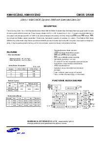 浏览型号KM416C254D的Datasheet PDF文件第1页