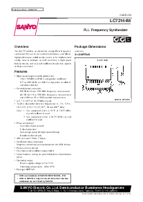 浏览型号LC72144M的Datasheet PDF文件第1页