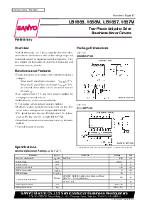 浏览型号LB1668M的Datasheet PDF文件第1页