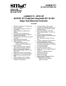 浏览型号LAN83C171的Datasheet PDF文件第1页