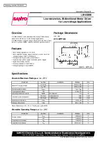 浏览型号LB1838M的Datasheet PDF文件第1页