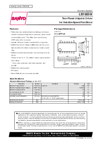浏览型号LB1965M的Datasheet PDF文件第1页