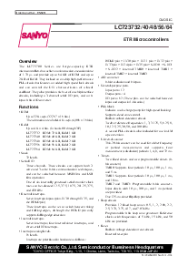 浏览型号LC723732的Datasheet PDF文件第1页
